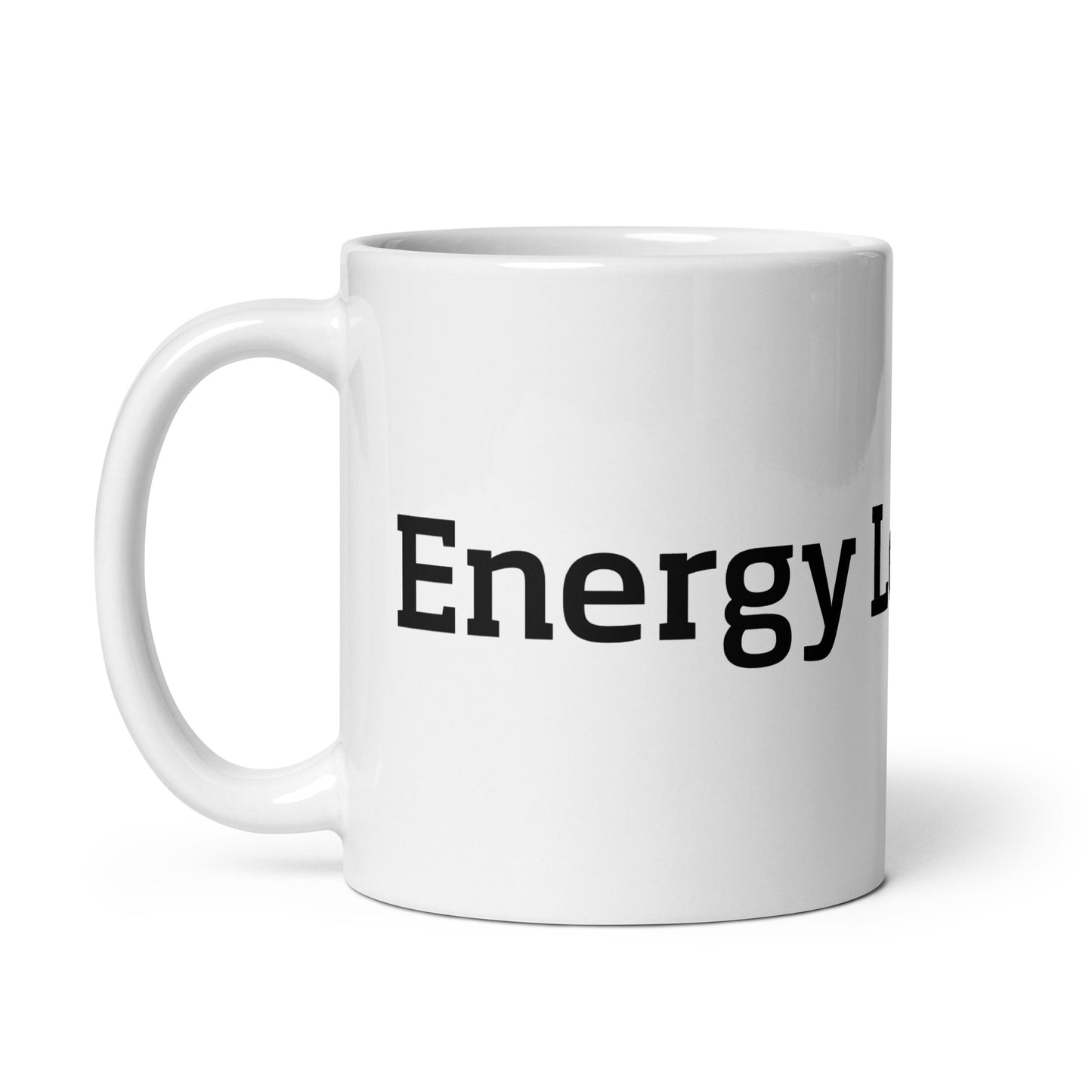 Energy Loading White glossy mug